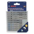 Robert Bosch Tool T Shank Bi-Metal Jigsaw Blade Assortment, 10PK 29226